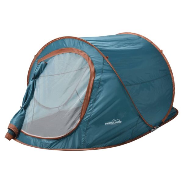 Redcliffs pop-up telt til 1-2 personer 220x120x95 cm blå
